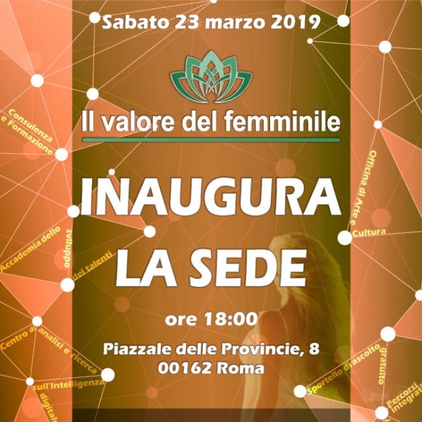 INAUGURAZIONE NUOVA SEDE!