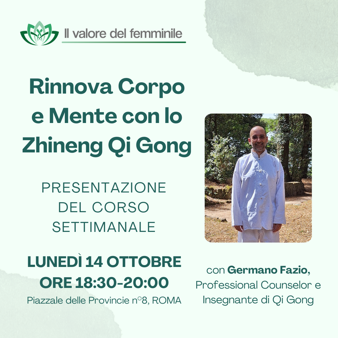 RINNOVA CORPO E MENTE CON LO ZHINENG QI GONG