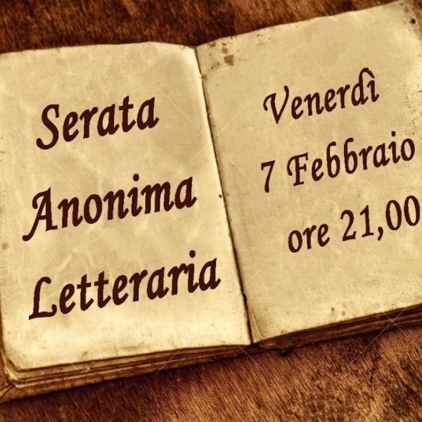 SERATA ANONIMA LETTERARIA